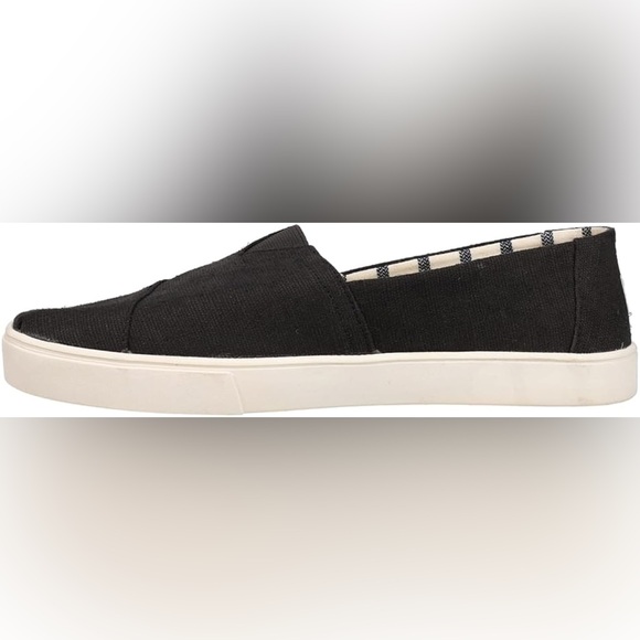 TOMS Mens Alpargata Cupsole - Black and white size 10 mens - Picture 3 of 11